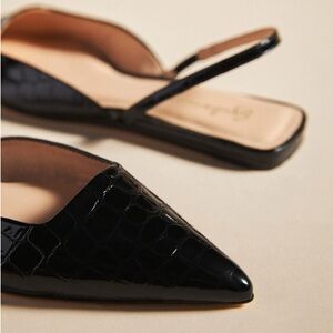 Guilhermina Slingback Flats. Size EU 39